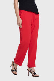 Pantalón Mujer Sastrero Rojo
