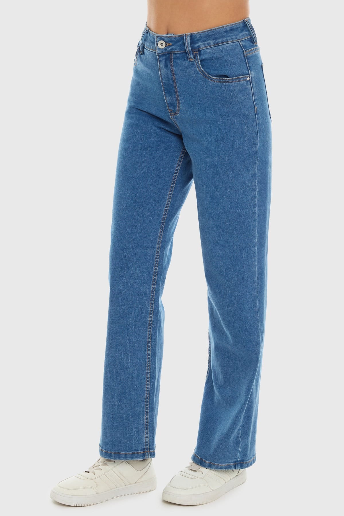 Jeans Mujer Recto Sofia Azul