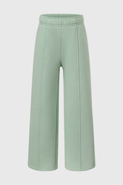 Pantalón Buzo Niña Wide Leg Verde