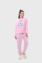 Pijama Mujer Animal Rosado