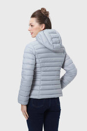 Parka Mujer Corta Plummy Gris