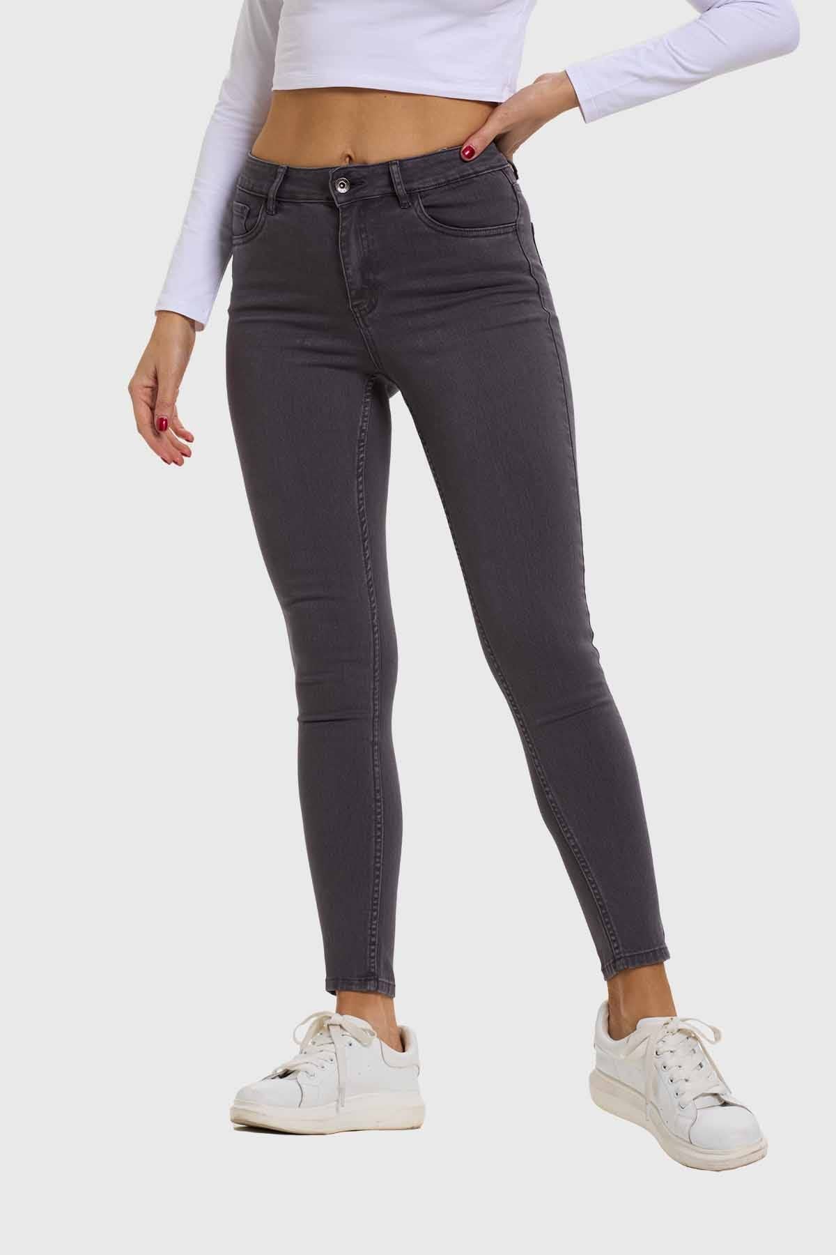Jeans Mujer Superskinny Emilia Gris