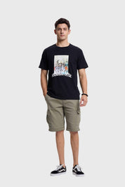 Polera Hombre Negro