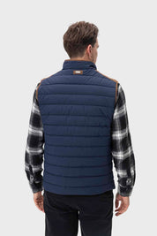 Parka Hombre Con Bolsillos Azul