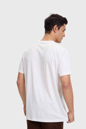 Polera Hombre Sports Basket Blanco