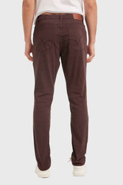 Jeans Hombre Slim Berenjena