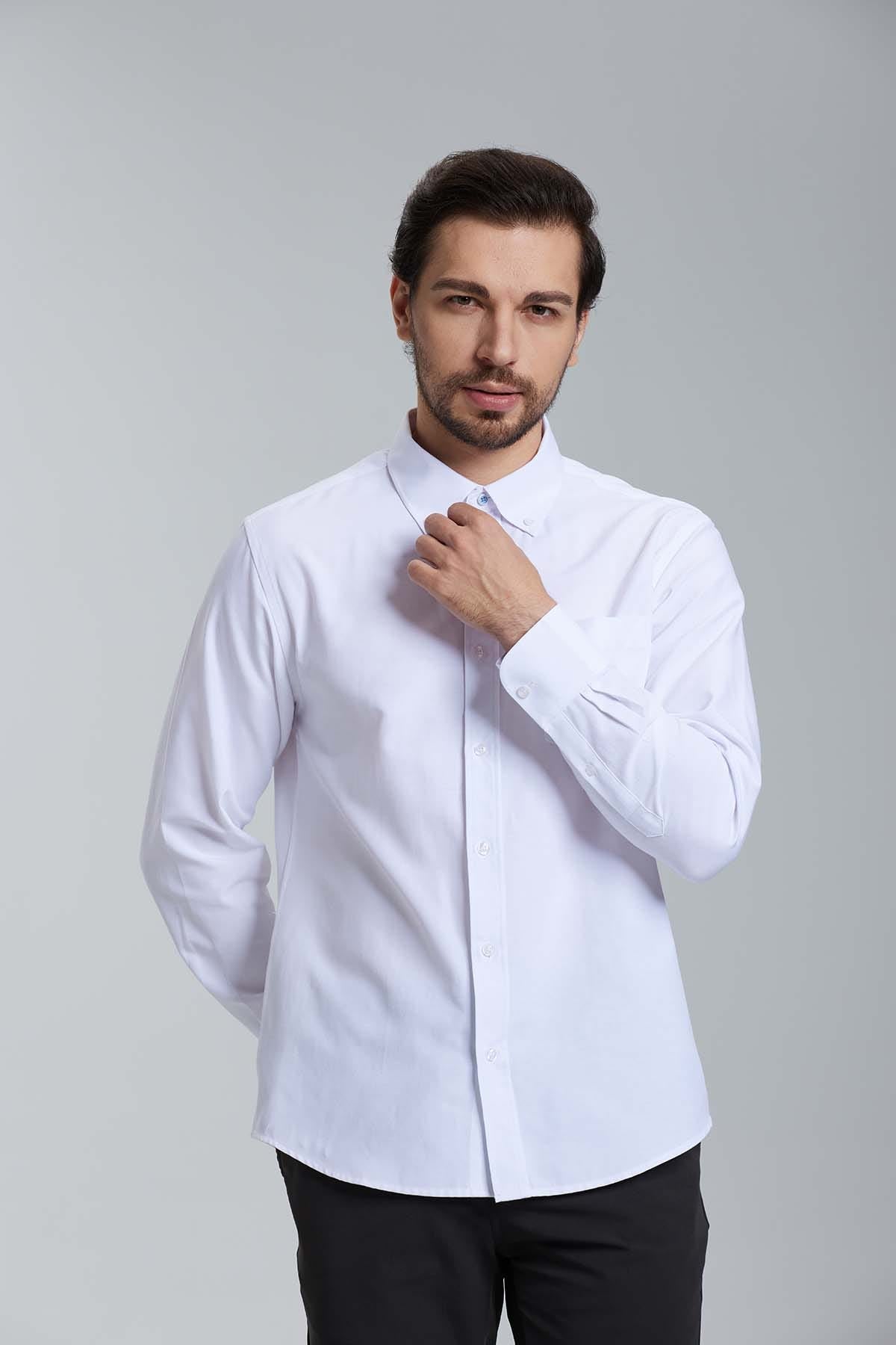 Camisa Oxford Blanco