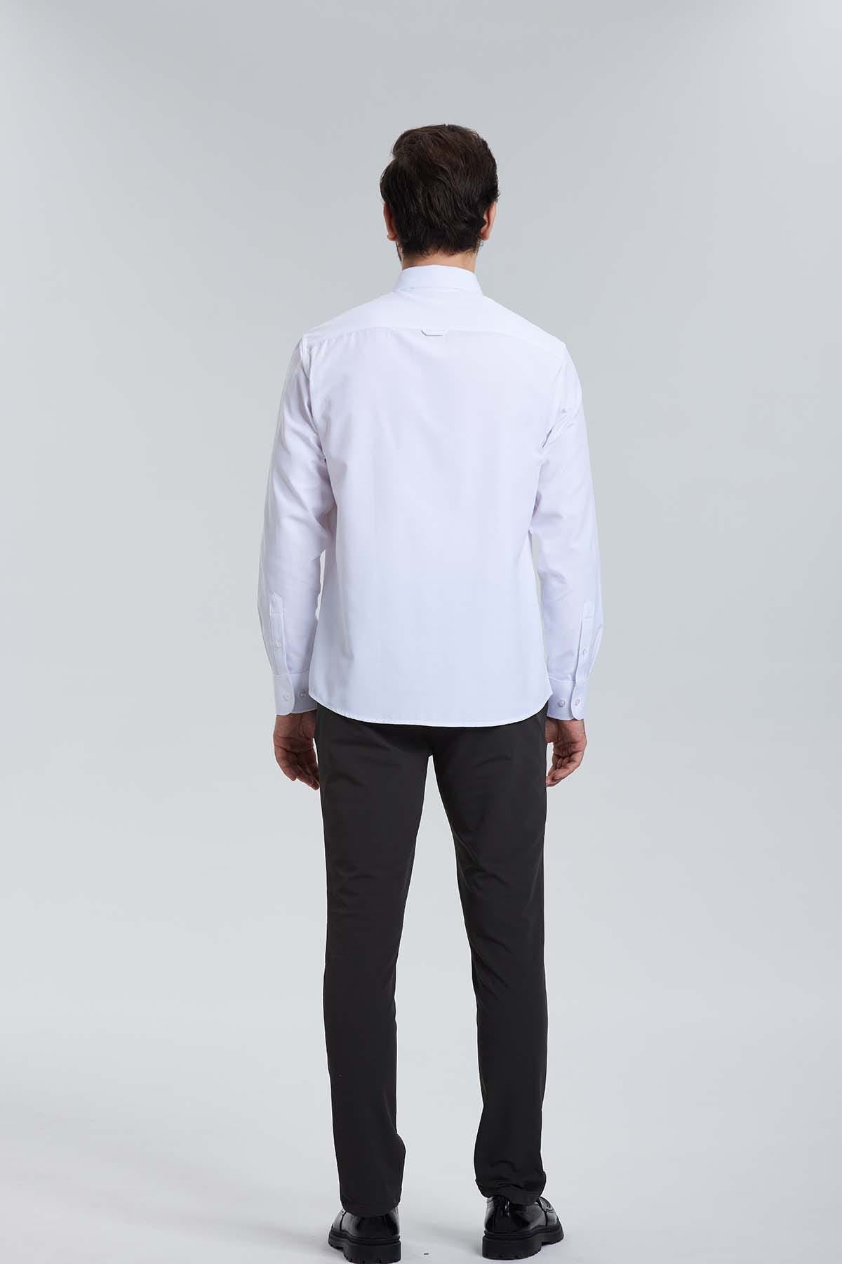 Camisa Oxford Blanco