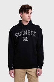Polerón Hombre Hoodie Print Negro