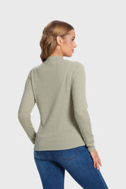Polera Mujer Rib Verde