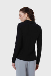 Polera Mujer Camman Rib Negro