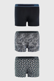 BOXER HOMBRE TRIPACK RAPPORT GRIS I