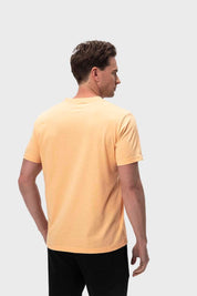 Polera Hombre Casual Básica Naranjo
