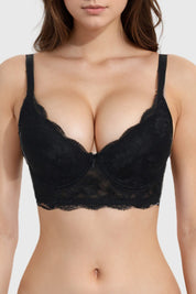Sostén Mujer Bipack Encaje Negro