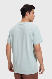 Polera Hombre Sports Basket Verde