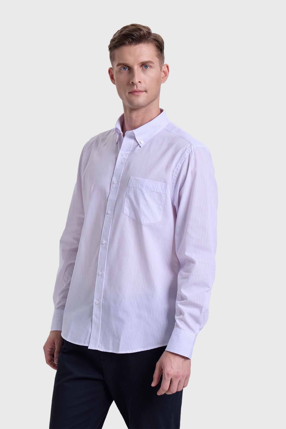 Camisa Hombre Fantasía Blanco