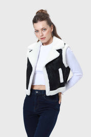 CHAQUETA MUJER AVIADOR NEGRO I