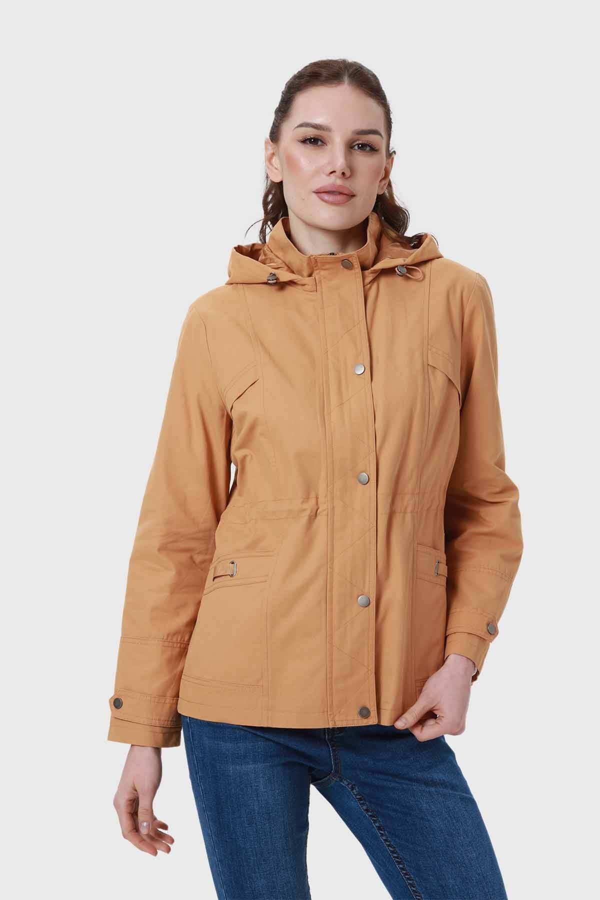 CHAQUETA MUJER GORRO D CAMEL