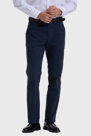 PANTALÓN HOMBRE MODELO CHINO CINTURÓN AZUL