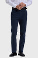 Pantalón Hombre Modelo Chino Cinturón Azul