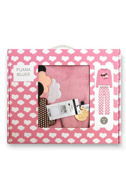 Pijama Mujer Polar Rosado