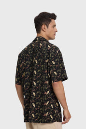 Camisa Hombre Guayabera Negro