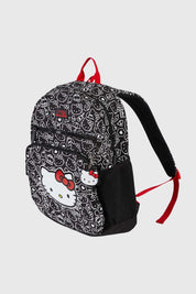 Mochila Escolar Infantil Hello Kitty 25 Lt. Negro