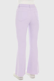 Jeans Mujer Flare Monse Lila