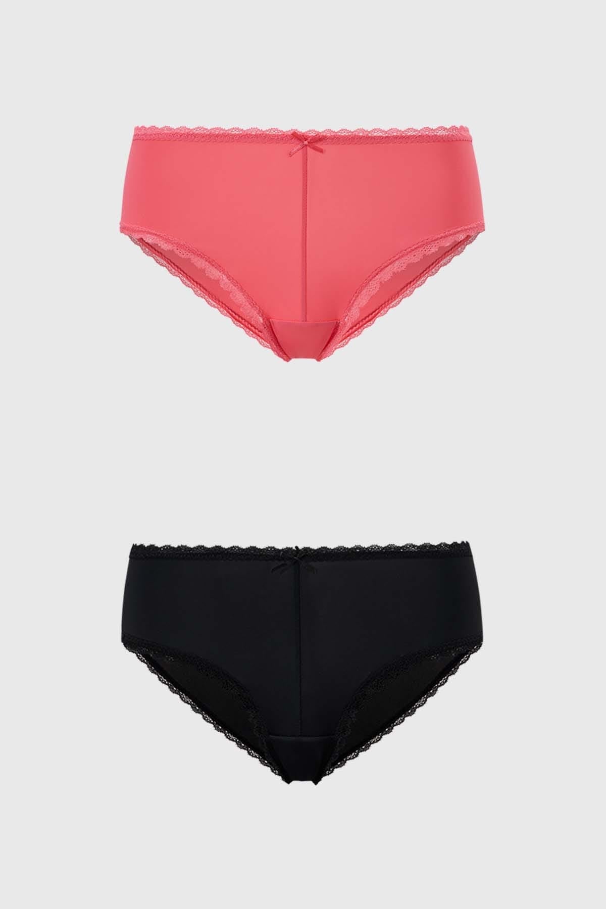 Calzón Mujer Bipack Pantaleta Culotte Rosa