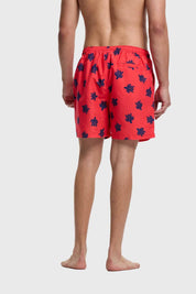 Traje De Baño Hombre Print Coral