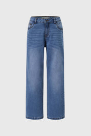 JEANS NIÑO BÁSICO AZUL FSP
