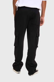 Pantalón Buzo Hombre Cargo Negro