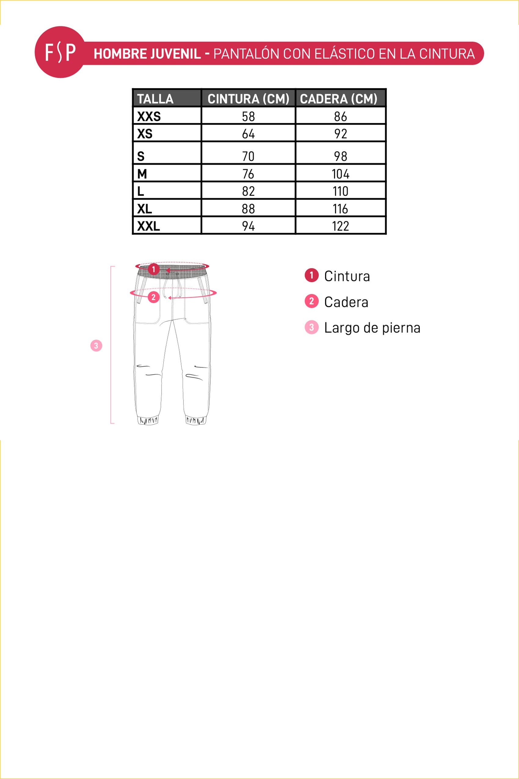 Pantalón Buzo Hombre College Negro