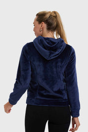 Polar Mujer Entallado Azul