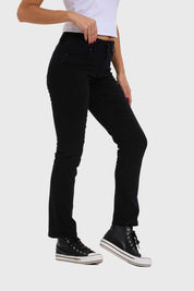 Jeans Mujer Flo Recto Negro