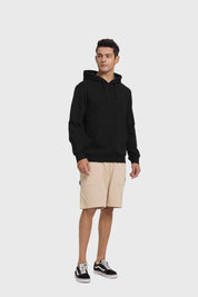 Polerón Hombre Hoodie Básico Negro