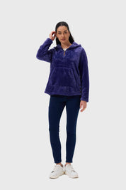 Polar Mujer Básico Morado