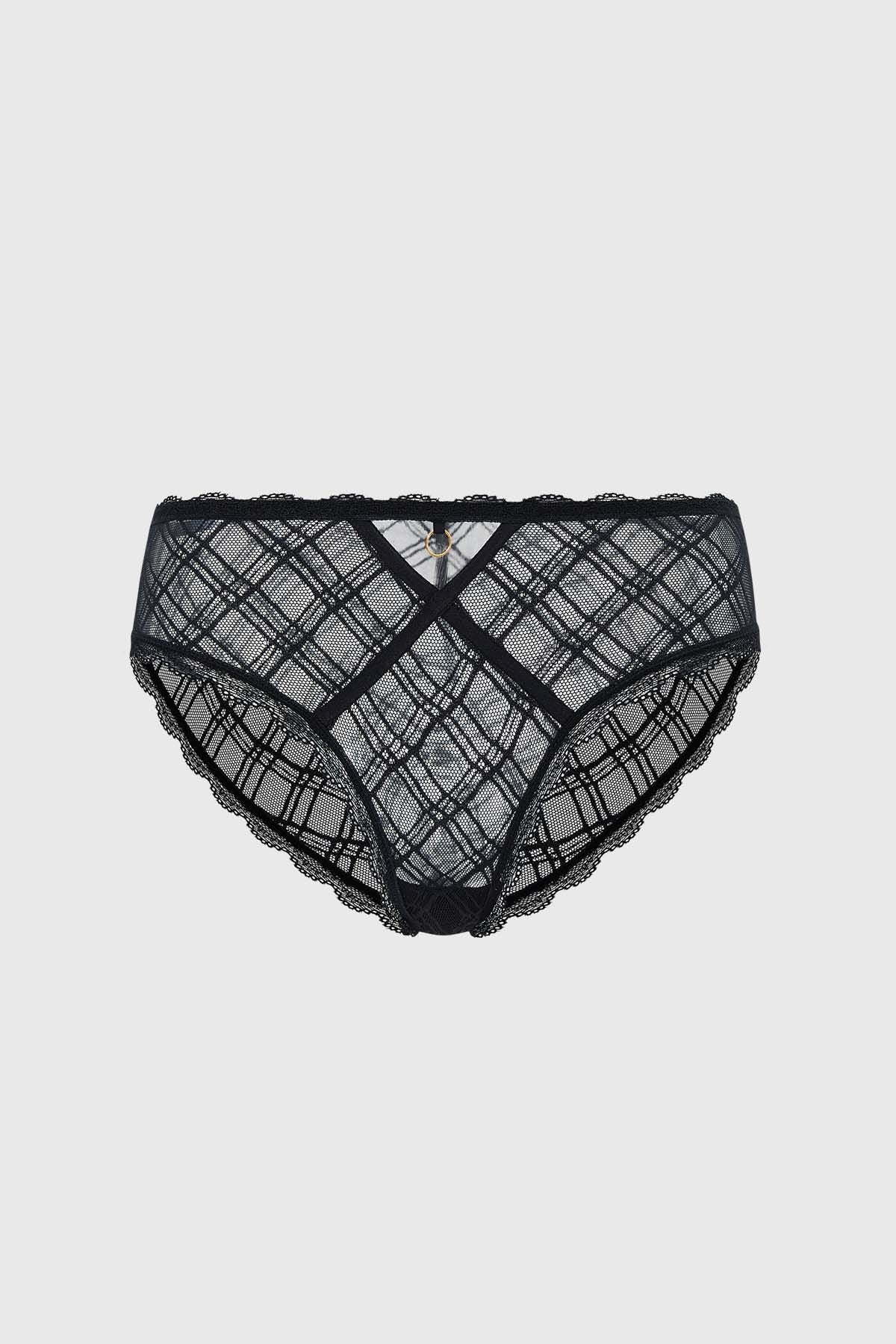 Calzón Mujer Pantaleta Detalle Encaje Blanco