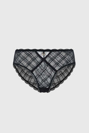 Calzón Mujer Pantaleta Detalle Encaje Blanco