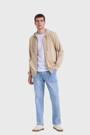 Polerón Hombre Básico Rider Beige