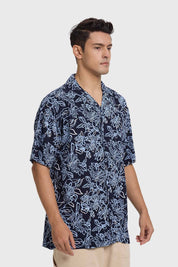 Camisa Hombre Guayabera Azul