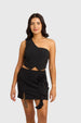 Blusa Mujer Gillette Asimétrico Negro
