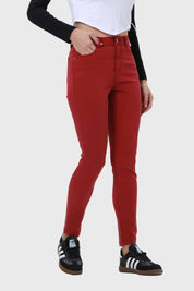 Jeans Mujer Skinny Co Rojotaliano