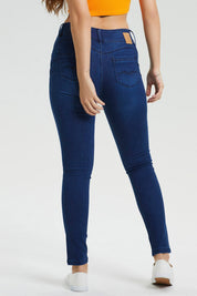 JEANS SKINNY KIM LAVADO AZUL OSCURO