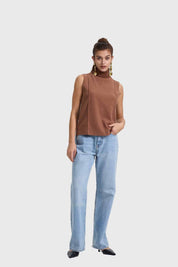 Sweater Mujer Café