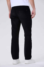 Pantalón Hombre Básico Cotelé Negro
