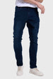 Jeans Hombre Rotura Bolsillo Azul
