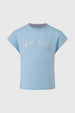 Polera Niña Con Celeste