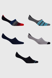 Calceta Deportiva Hombre Pack5 Azul