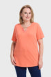 Polera Mujer Apertura Damasco